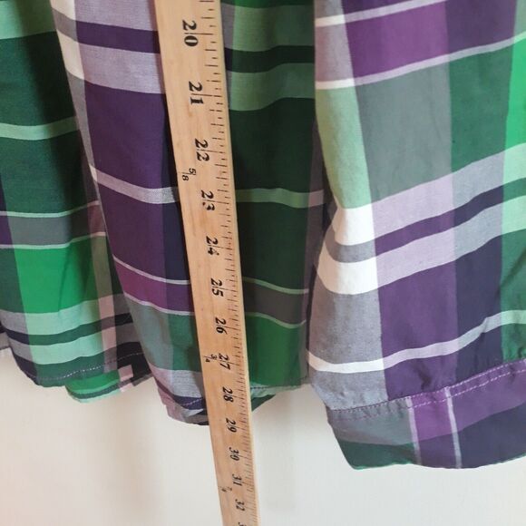 VIP Collection Society of Greater Islands Button Up Shirt Mens XL Green White Bl - Picture 7 of 12